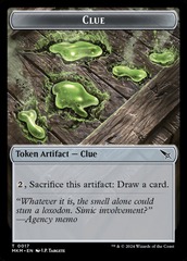 Clue (0017) // Art Card (0044) Double-Sided Token